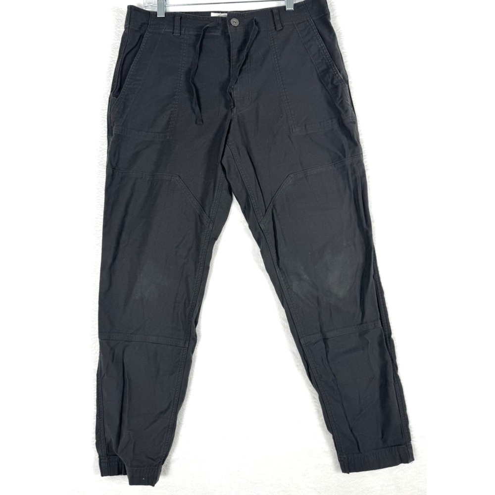 REI Co-op Pants Mens 36x32 (Fits 34x30) Trailsmith Jogger Double Knee Black
